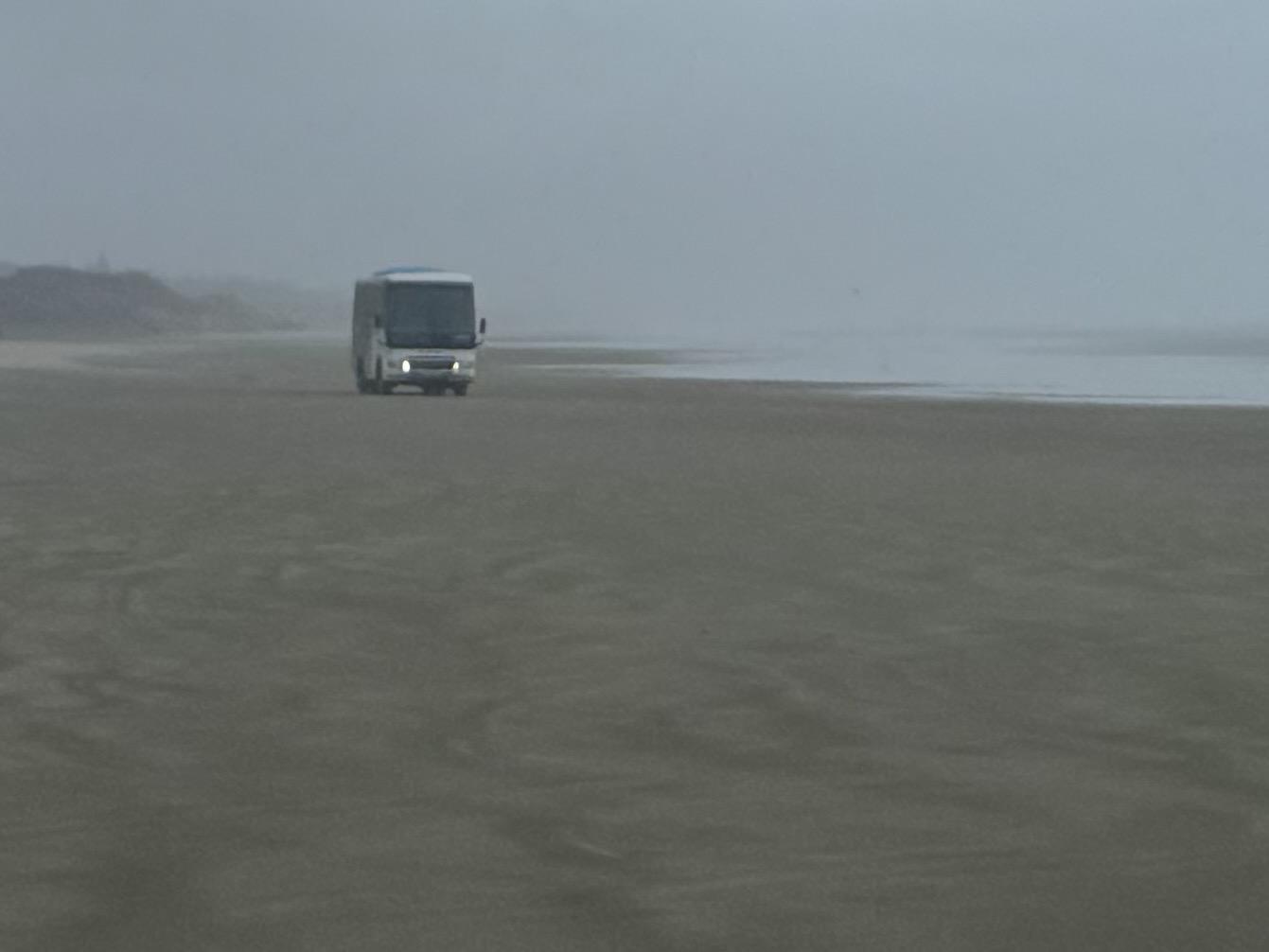 Da fahren sogar Touristenbusse