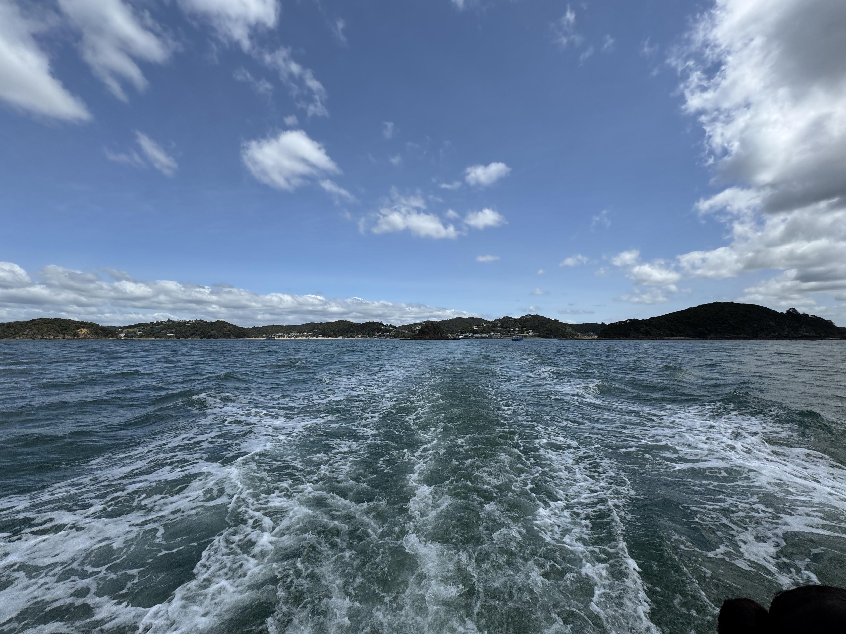 Überfahrt nach Russel