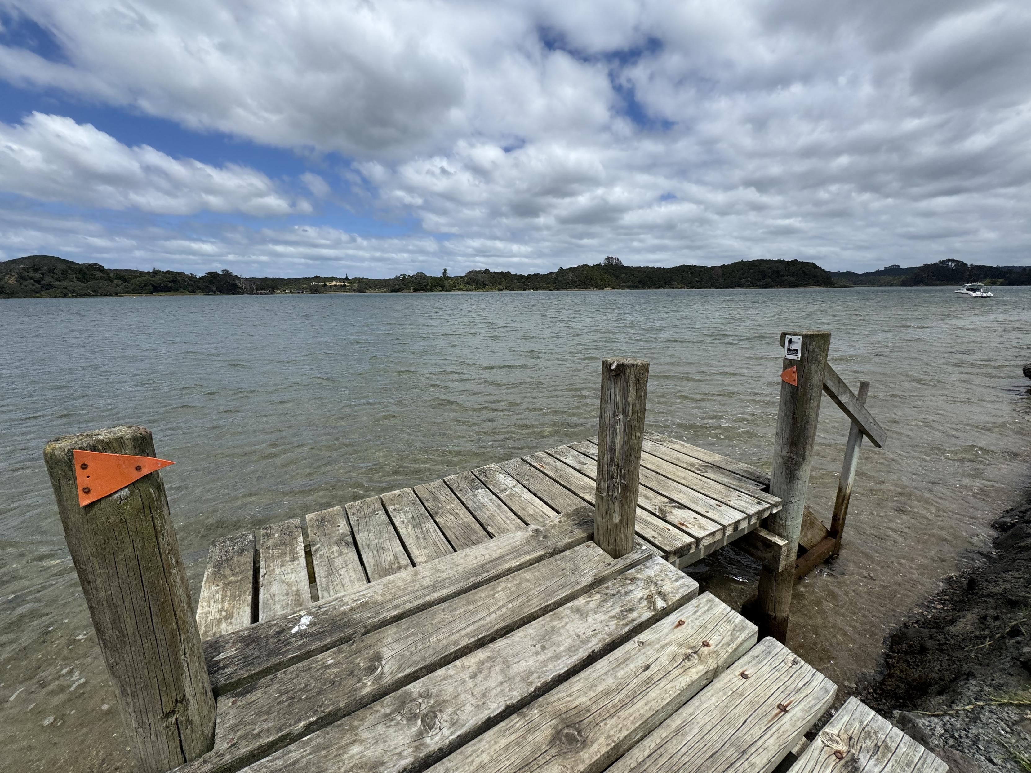 Te Araroa direkt ins Wasser