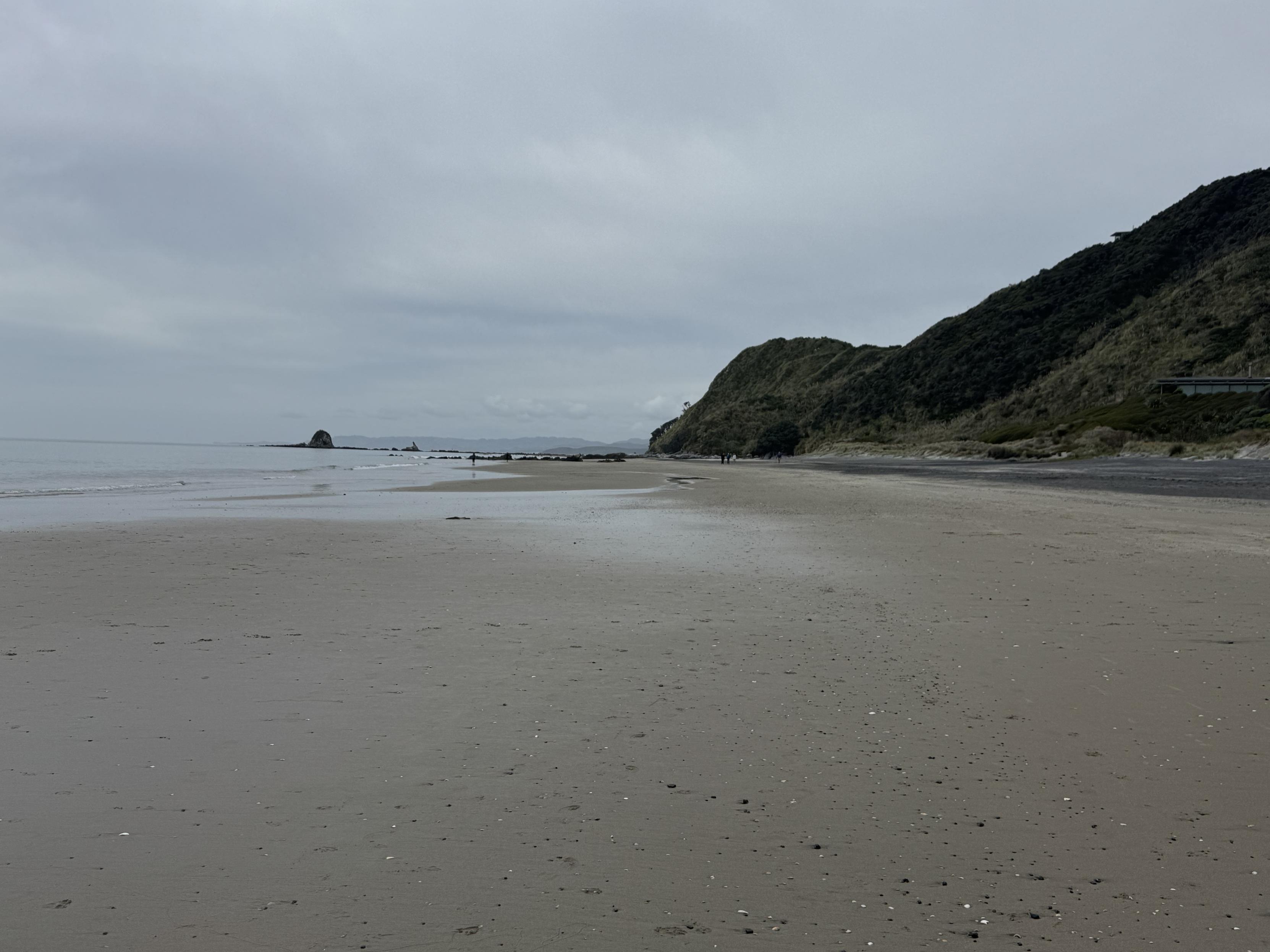 Und zurück am Strand 