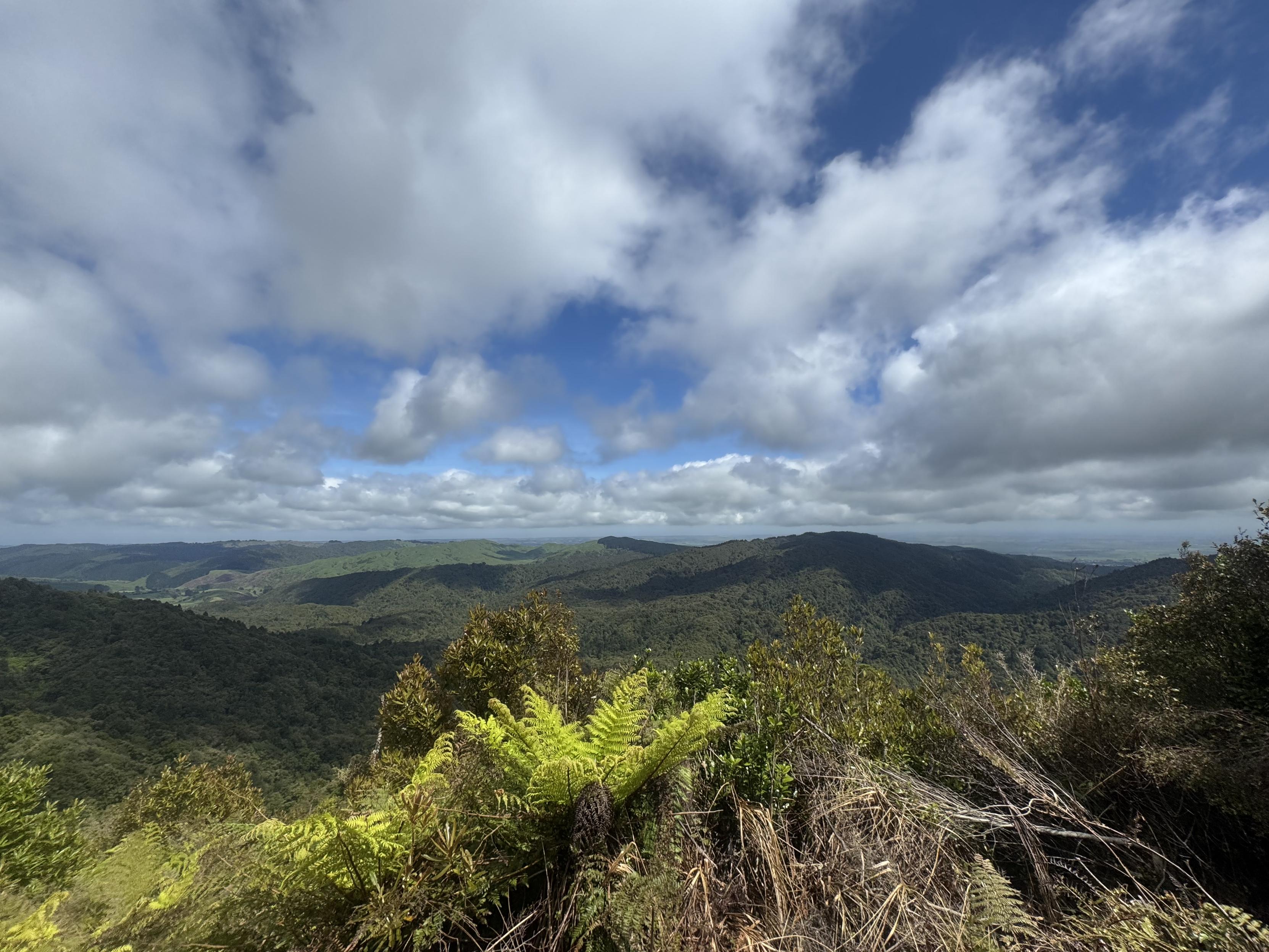 Bestes Wetter am Aussichspunkt