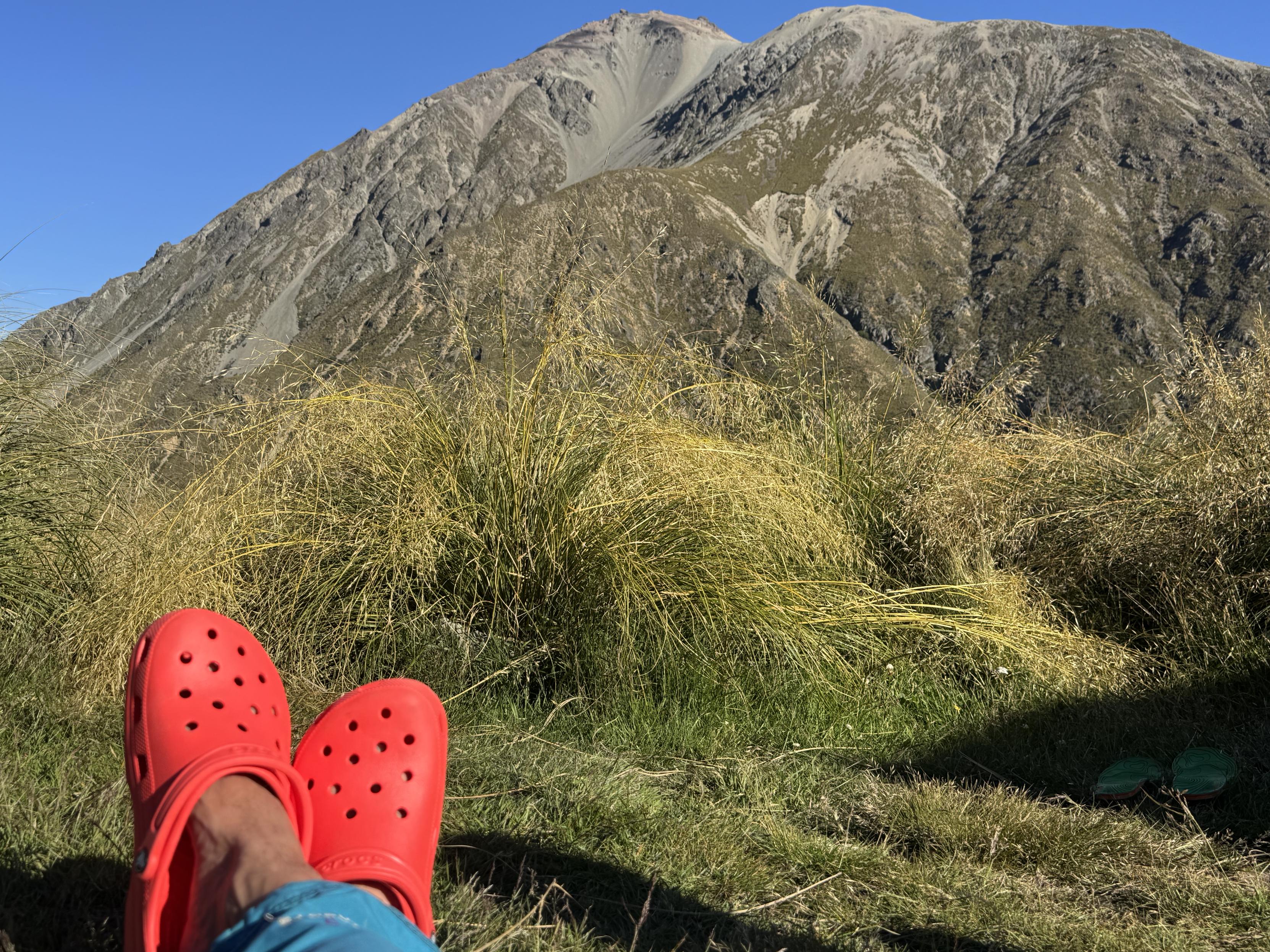 Puhhh, endlich auf der Hütte