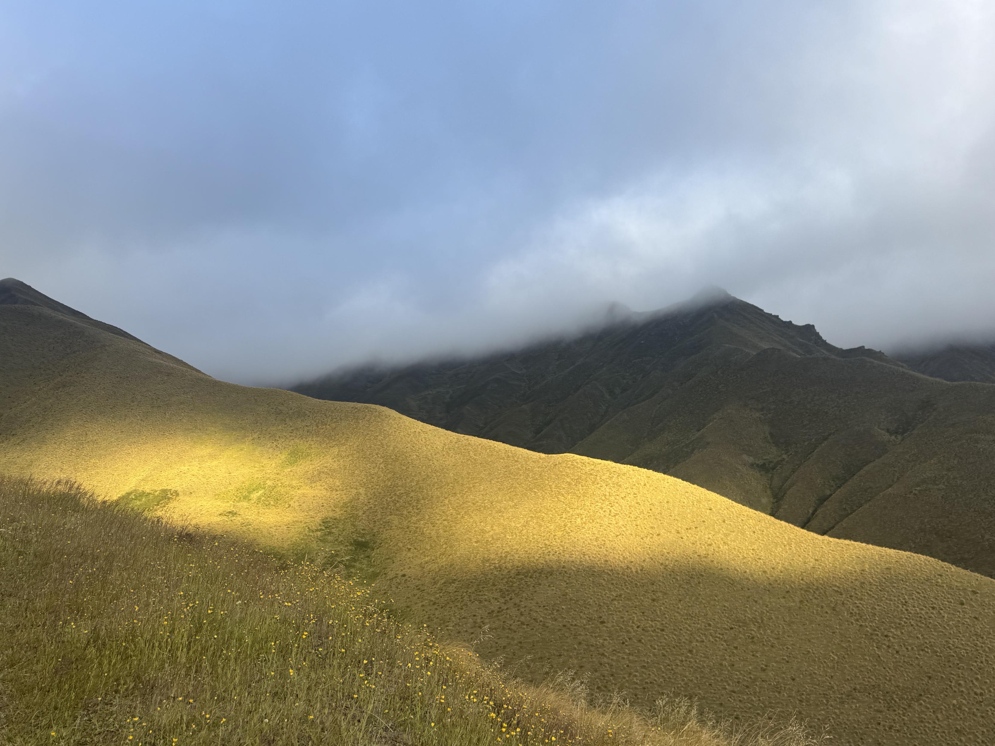 Davgehtscin den Wolken rüber