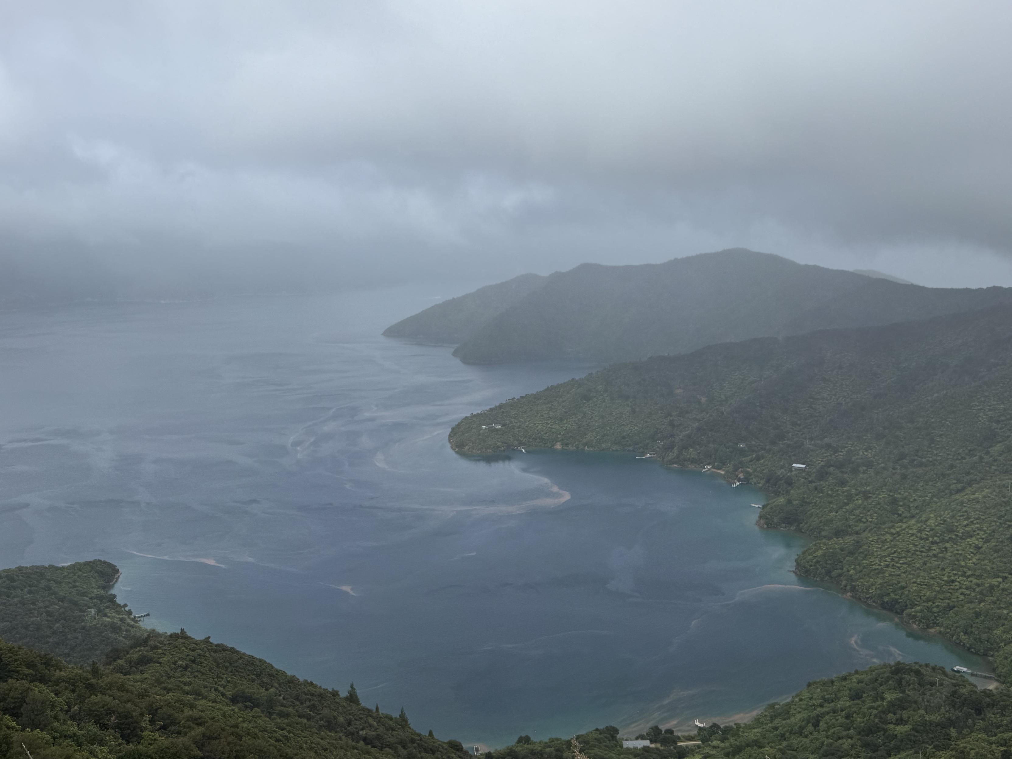 Tolle Aussicht trotz Wolken